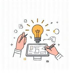 Icône représentant l'étape 2: Concept et Design
